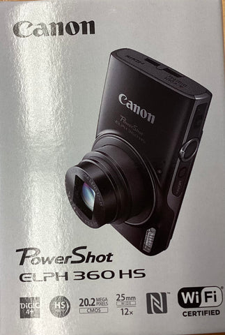 Canon PowerShot ELPH 360 HS camera