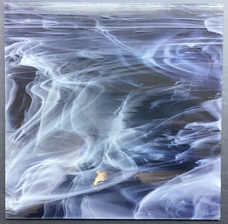 Oceanside Pale Grey & White Wispy Translucent