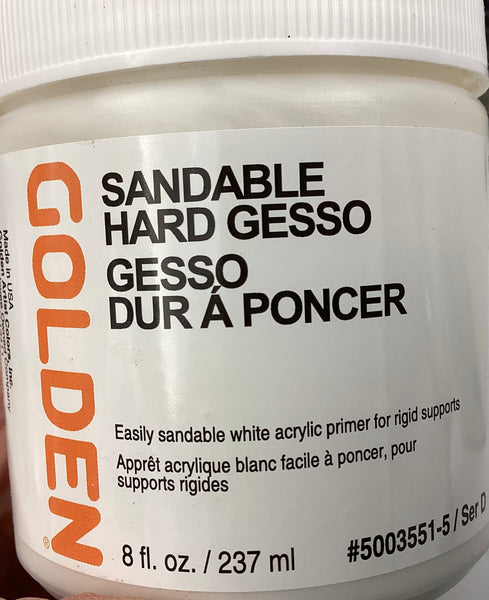 Golden Gessos & Grounds (White)