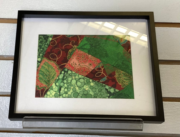 Quilted Fabric cards by Pauline