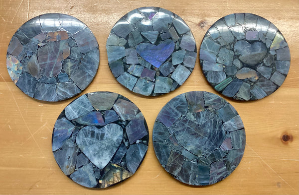 Labradorite Coasters