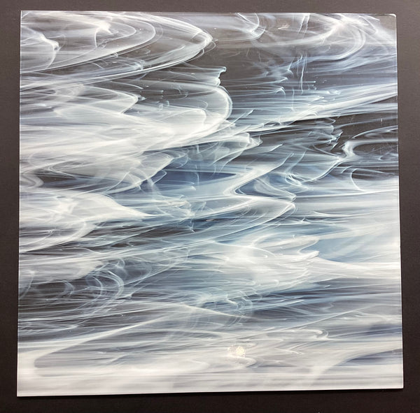 Oceanside White Translucent Wispy, Fusible