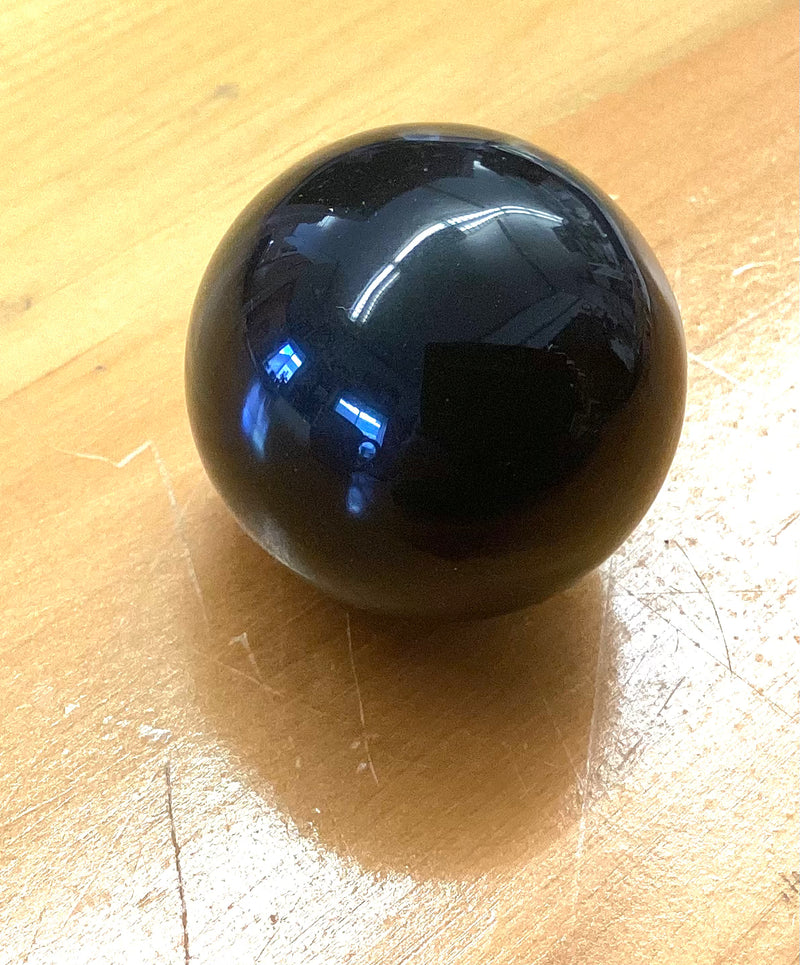 Obsidian sphere small