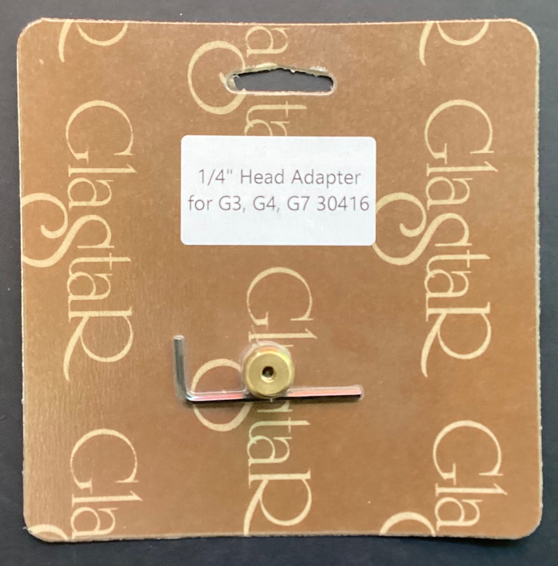 Glastar 1/4” Head Adapter