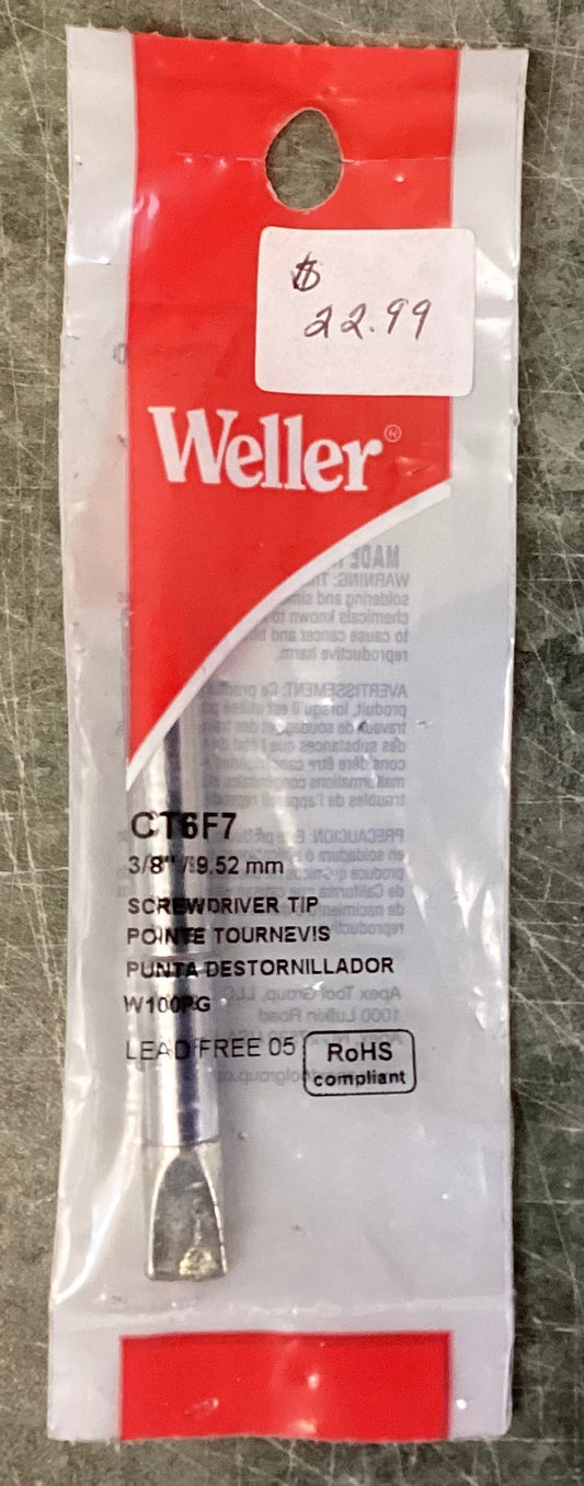 Weller Soldering Iron Screwdriver Tip (CT6F7)