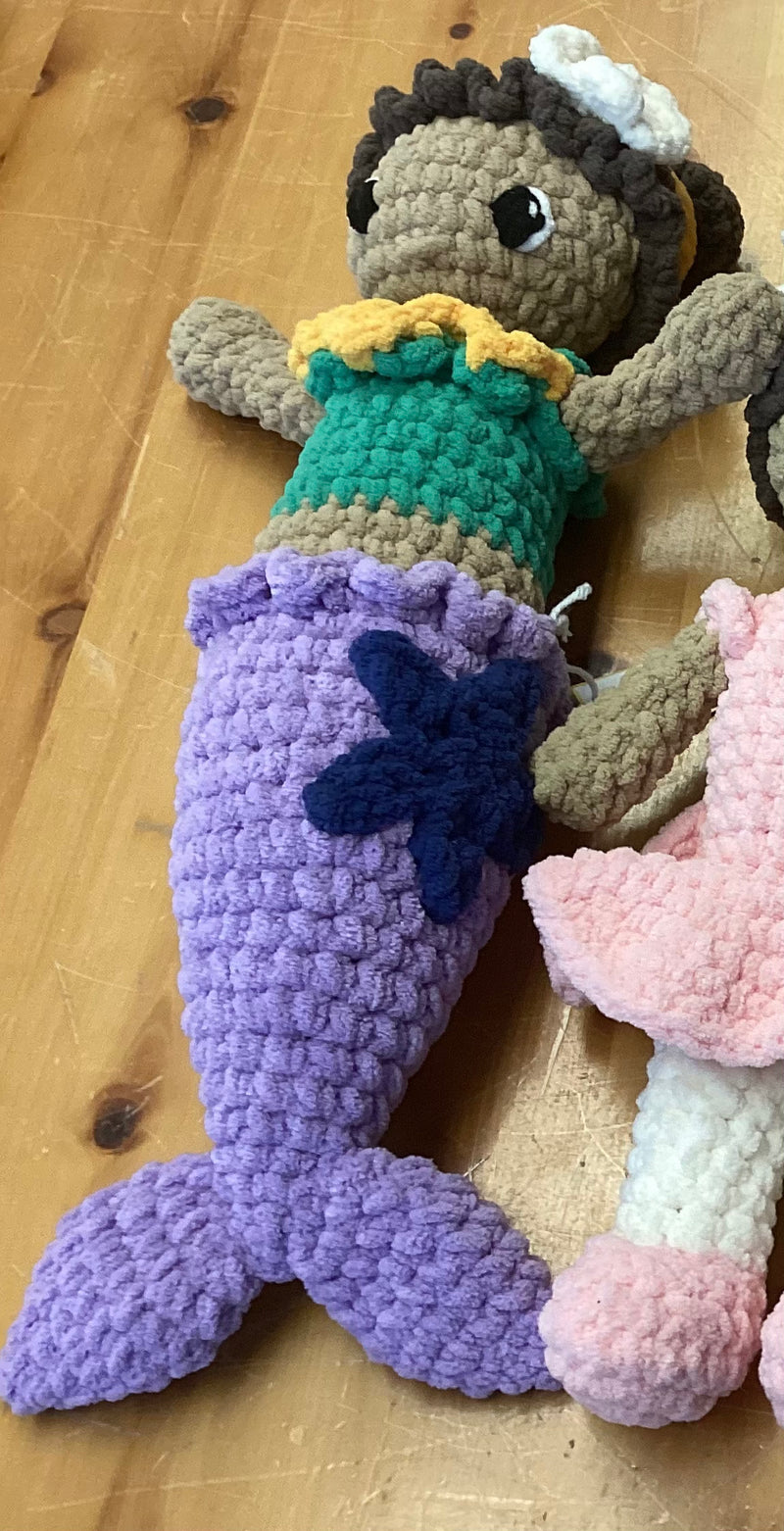 Dolls hand crochet