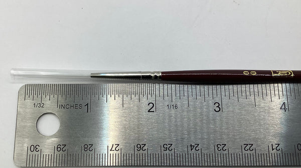 HJ ser. 990 White Taklon Script Brush