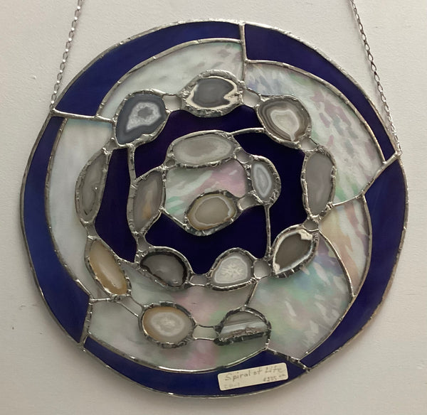 Stained Glass “Spiral of Life”