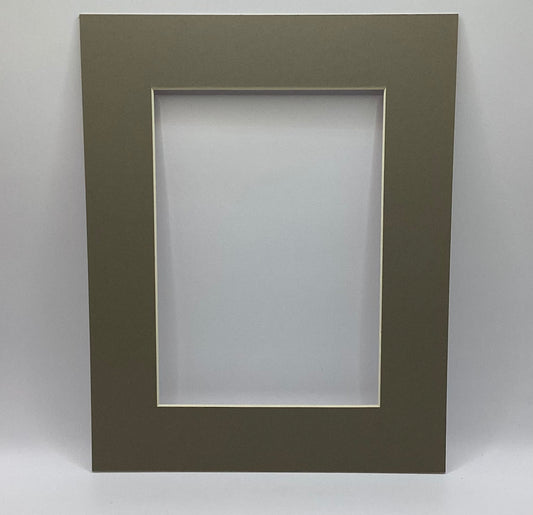 G.St - Acid Free Matting - 8x10 with 5x7 opening - Dark Gray - 23PMGRYD