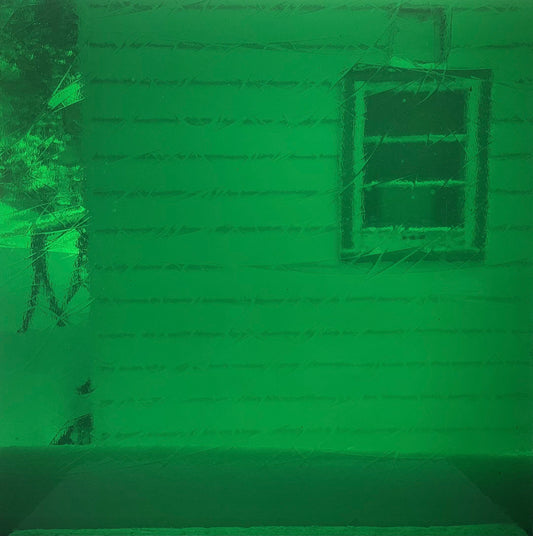 Oceanside Transparent Dark Greens