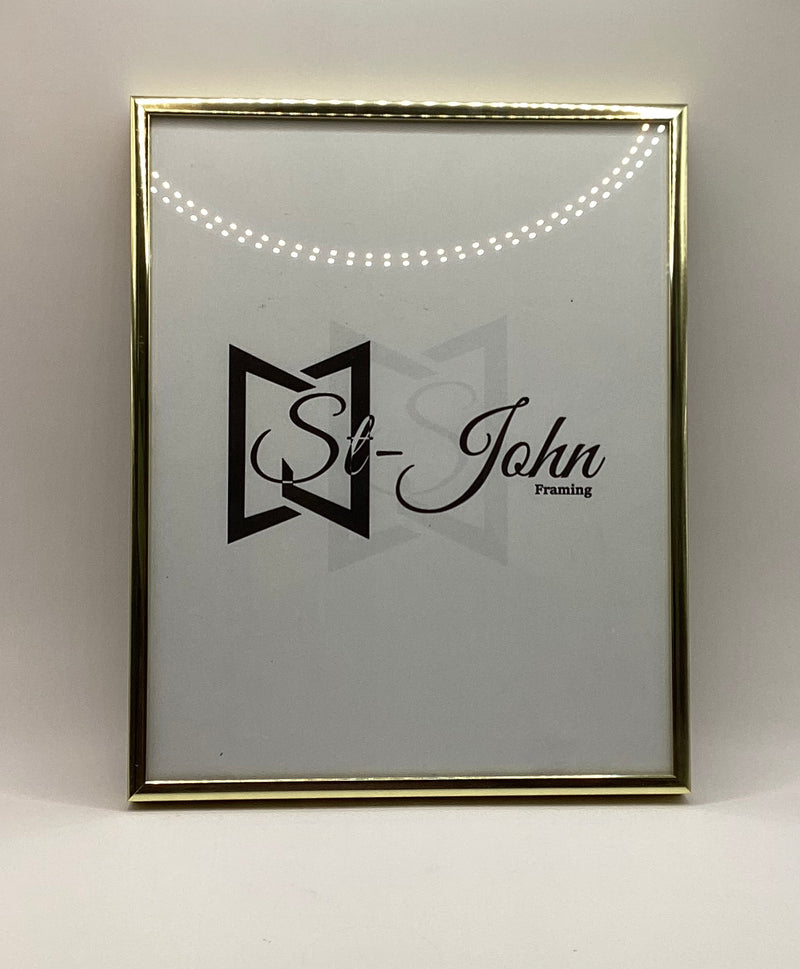 G.St Metal Frame - 8x10 - Gold - 24810-3