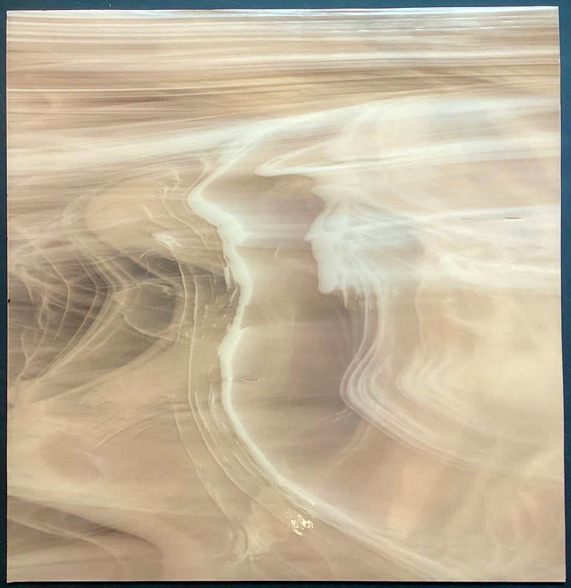 Oceanside Pink Wispy Semi-Translucent