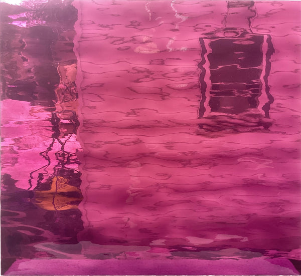 Oceanside Dark Purple Water Glass