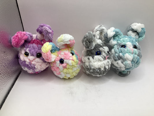 Crochet Easter egg bunny