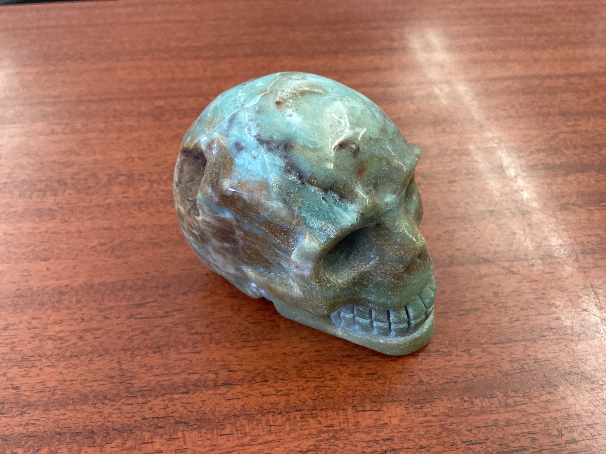 Gemstone Skull 2x2x4 inch