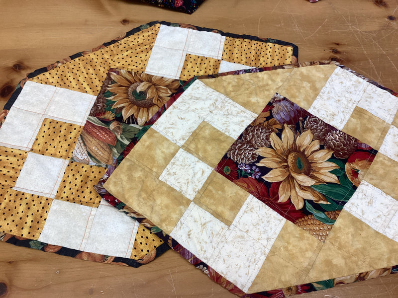 Quilted Placemats by Solange Lafond