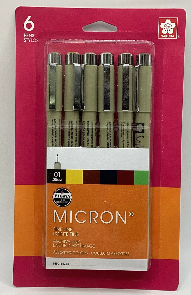 Micron Fine Line Pens