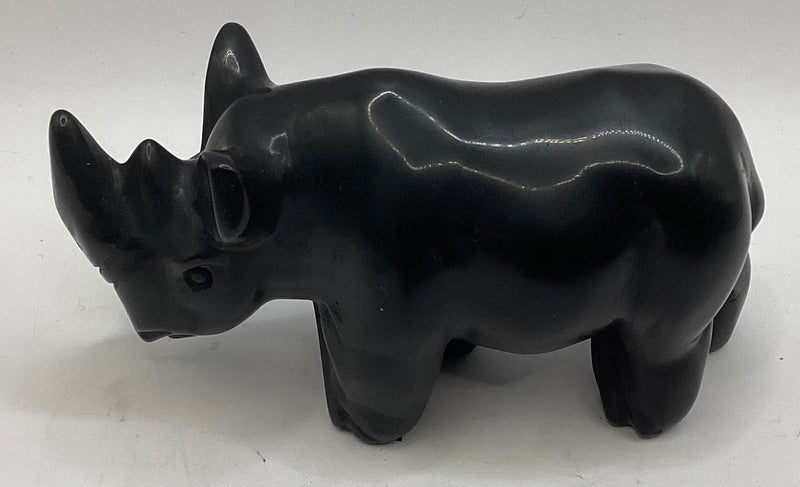 Black Obsidian Rhino