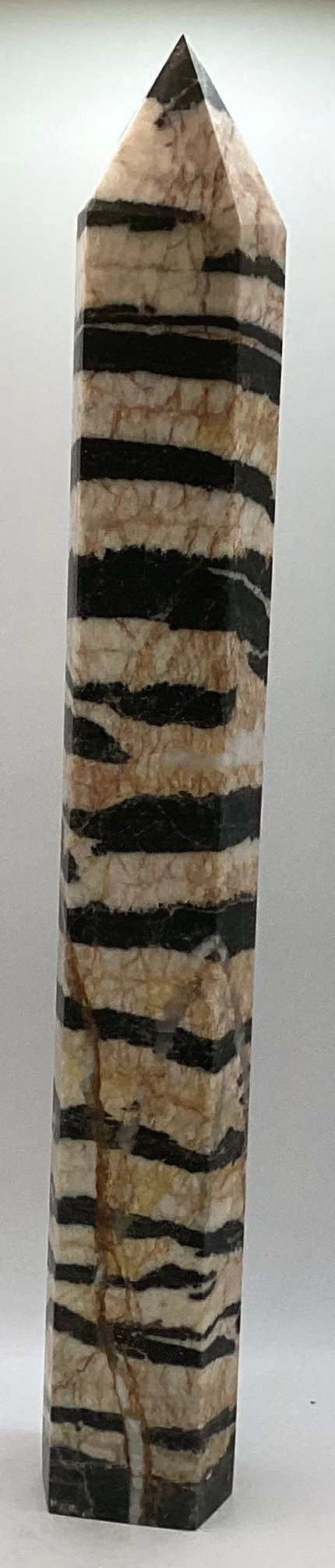 Zebra Agate Large Tower