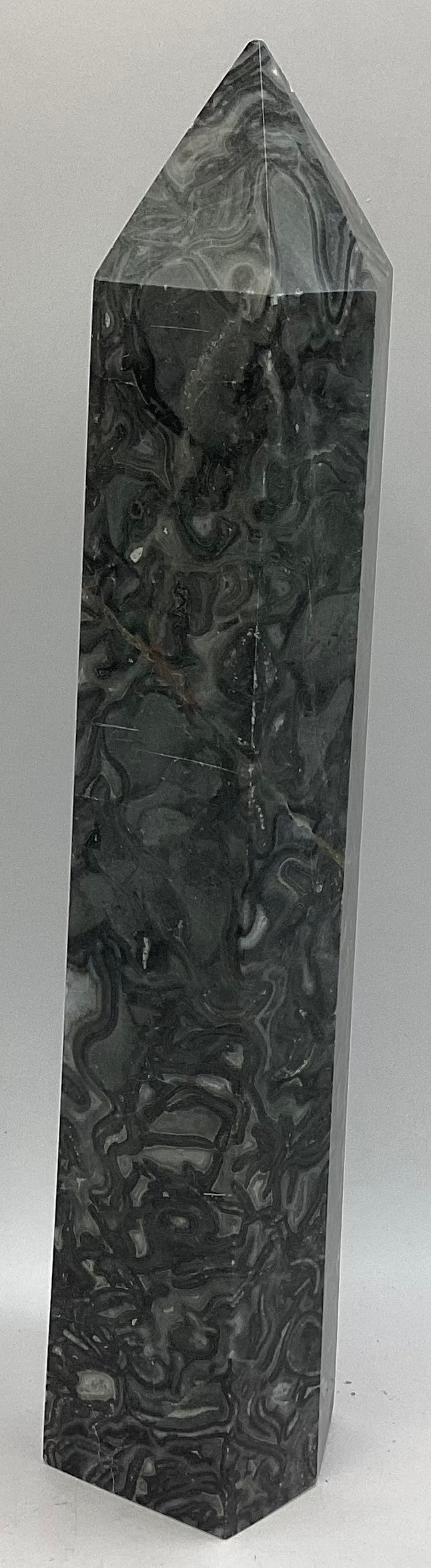 Black Lace Agate Tower