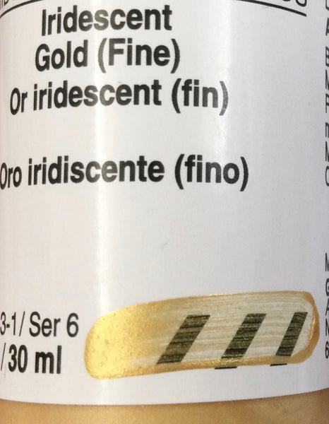 Golden Iridescent colours (Fine) Fluid Acrylics