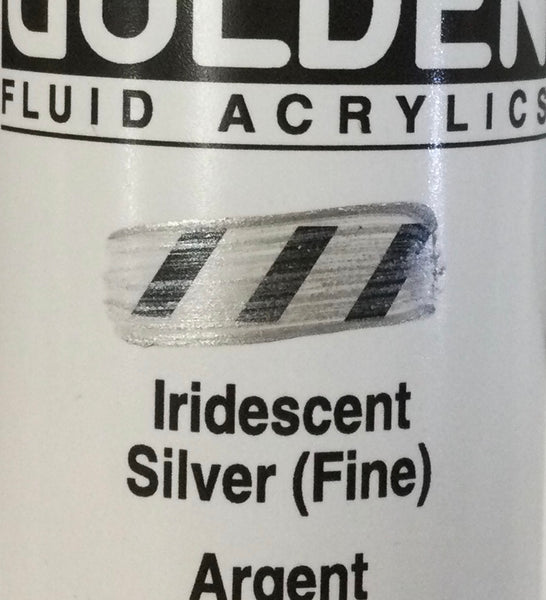 Golden Iridescent colours (Fine) Fluid Acrylics