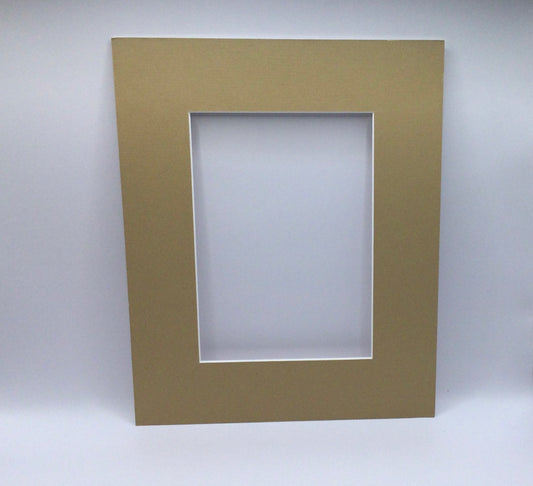 G.St - Acid Free Matting - 8x10 with 5x7 opening - Tan - 23PMTAN