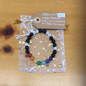Jamie - Chakra Bracelet - Tourmaline - JBCHAK-2