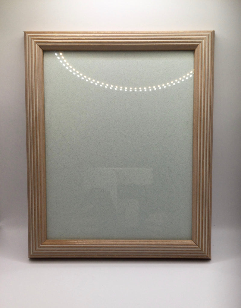 G.St Wooden Frame - 8x10 - Brown with Ridges - 23810-5