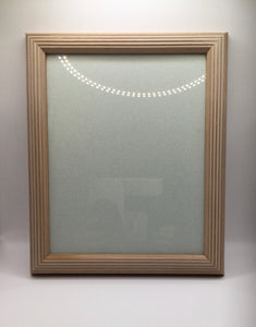 G.St Wooden Frame - 8x10 - Brown with Ridges - 23810-5