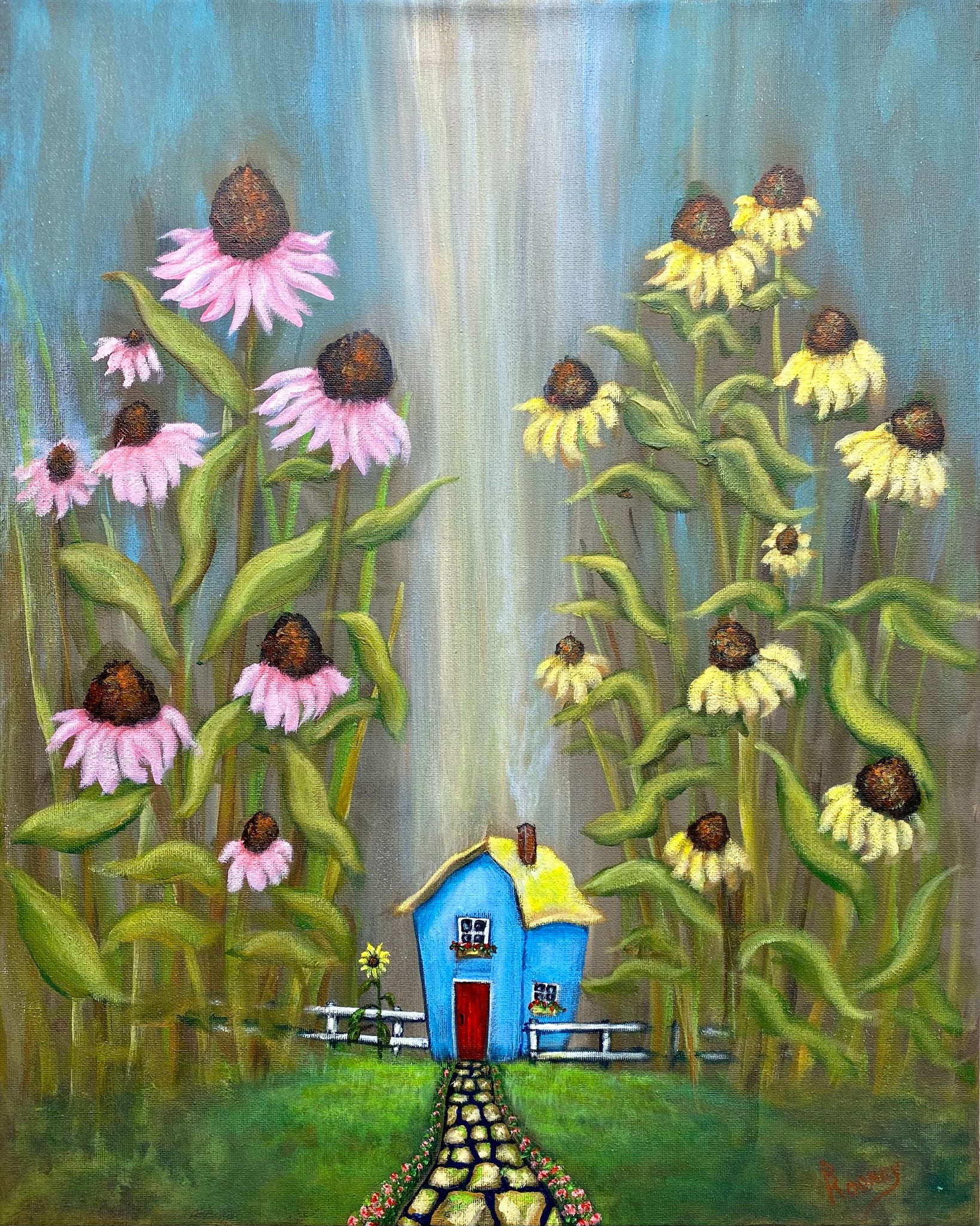 “Little House” Series of Paintings by Bryan Rooney