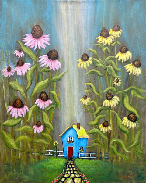 “Little House” Series of Paintings by Bryan Rooney