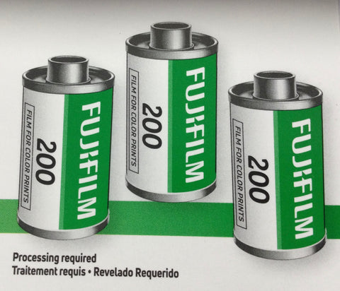 FujiFilm 35mm Colour film 3 rolls of 36exp.