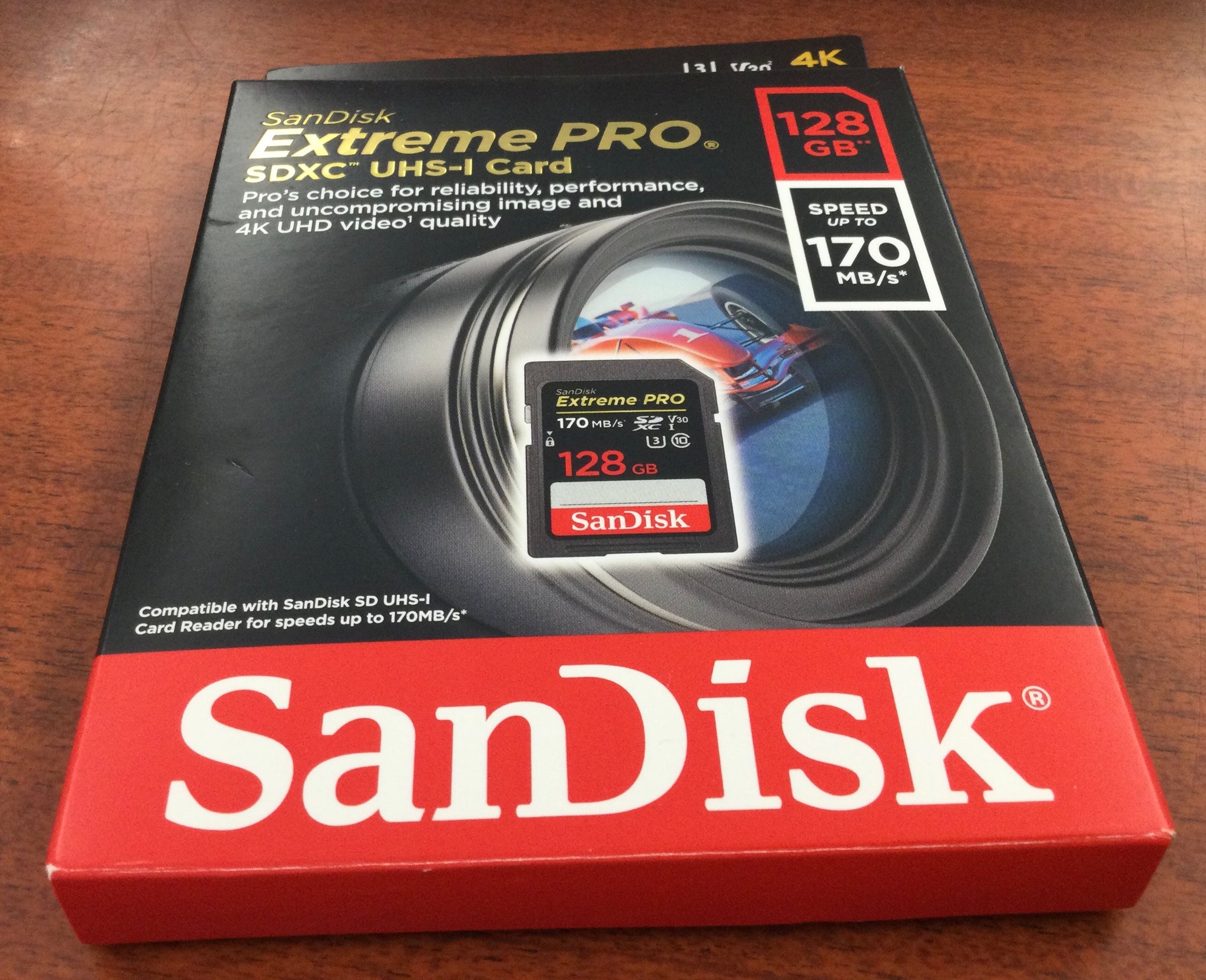 SunDisk Extreme PRO SDXC UHS-1 card
