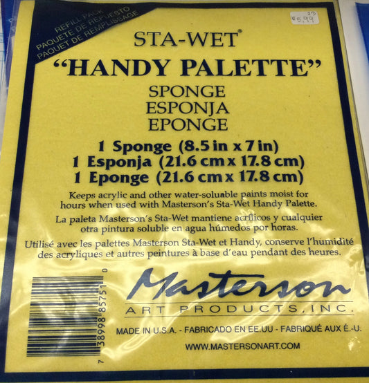 Masterson Stay-Wet “Handy Palette” Sponge
