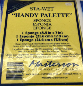 Masterson Stay-Wet “Handy Palette” Sponge