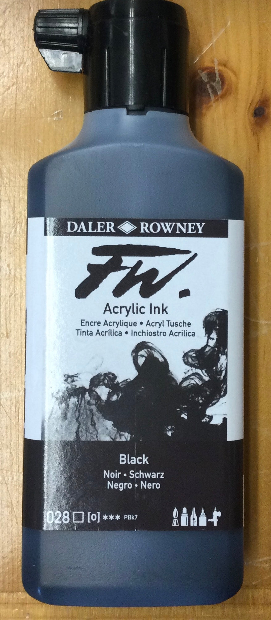 FW Black Acrylic Ink