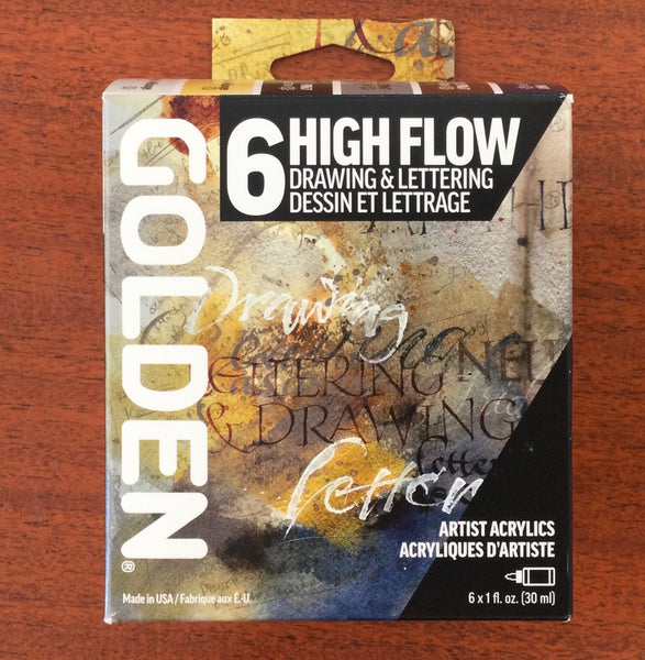 Golden High Flow acrylic sets