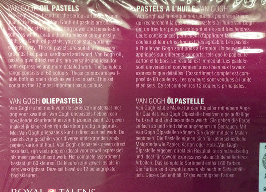 Royal Talens - Van Gogh oil pastel sets