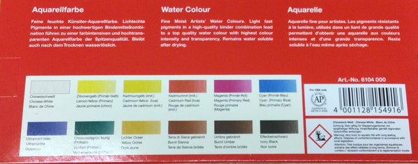 Lukas Aquarell studio tubs