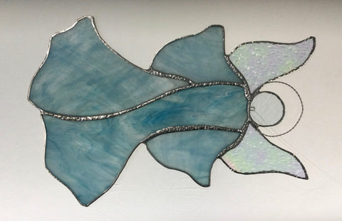 Stained glass large angels 5 1/2” to 10”