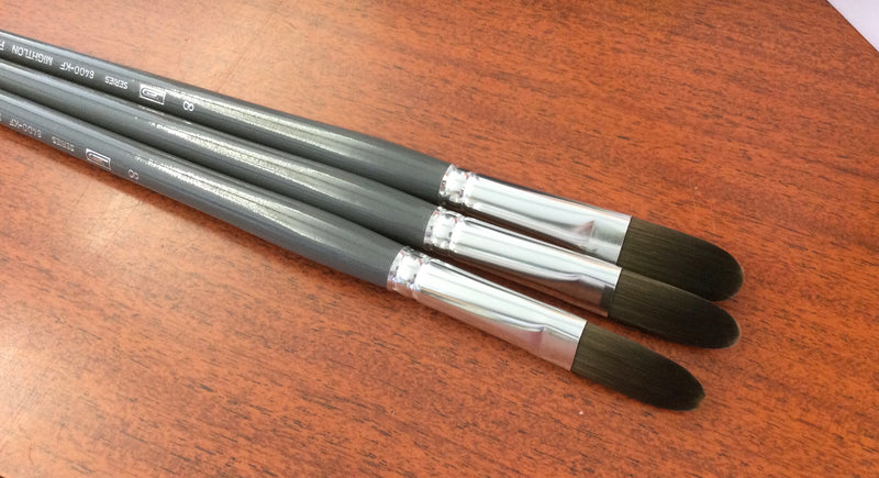 HJ ser 6400-KF and 6300-KF Mightlon Filbert Brush