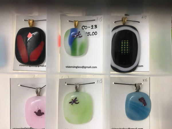 Sale pendants $10 or $15 Each  by Cheryl Olafson