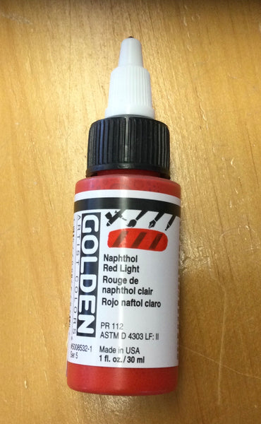 Golden High Flow Acrylics Singles 1fl oz to 4 fl oz
