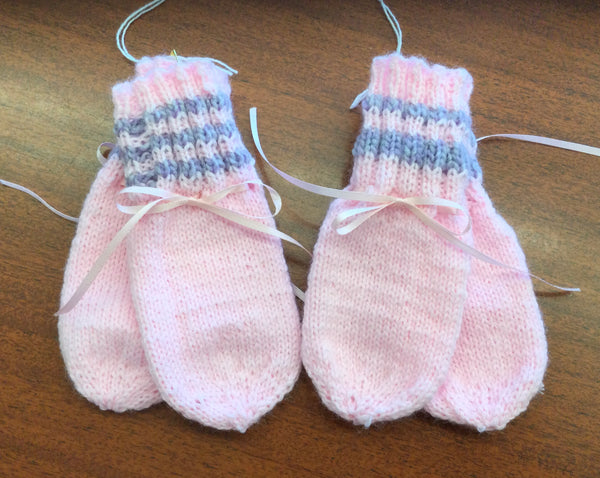Mitts and fingerless gloves newborn to children
