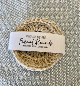 Reusable Cotton Facial Rounds/Scrubbies