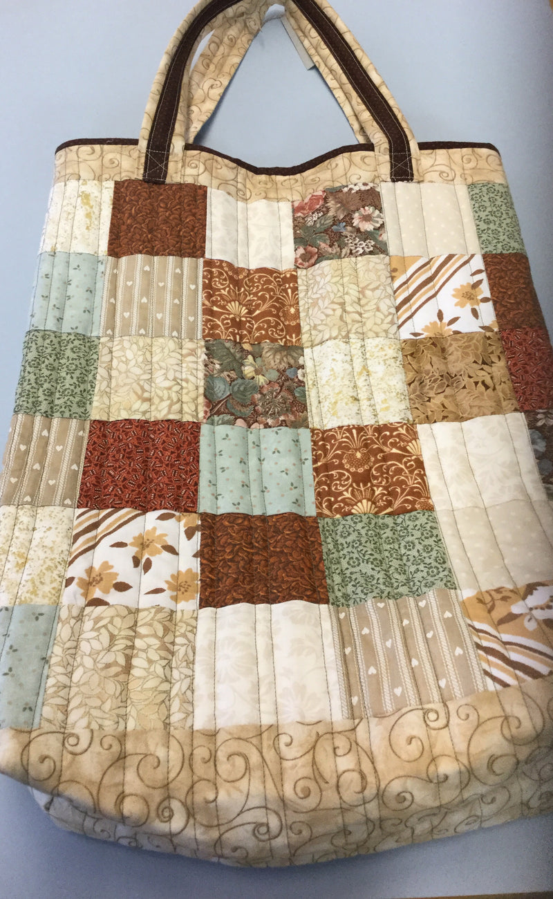 Quilted Tote Bag by Solange Lafond