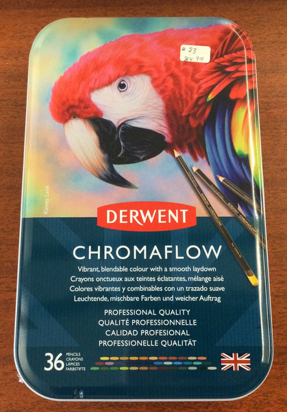 Derwent Chromaflow pencil crayons