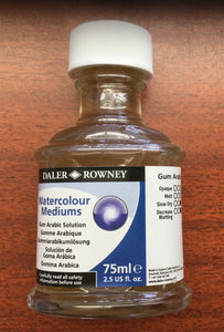 Daler-Rowney Gum Arabic 75 glass bottle