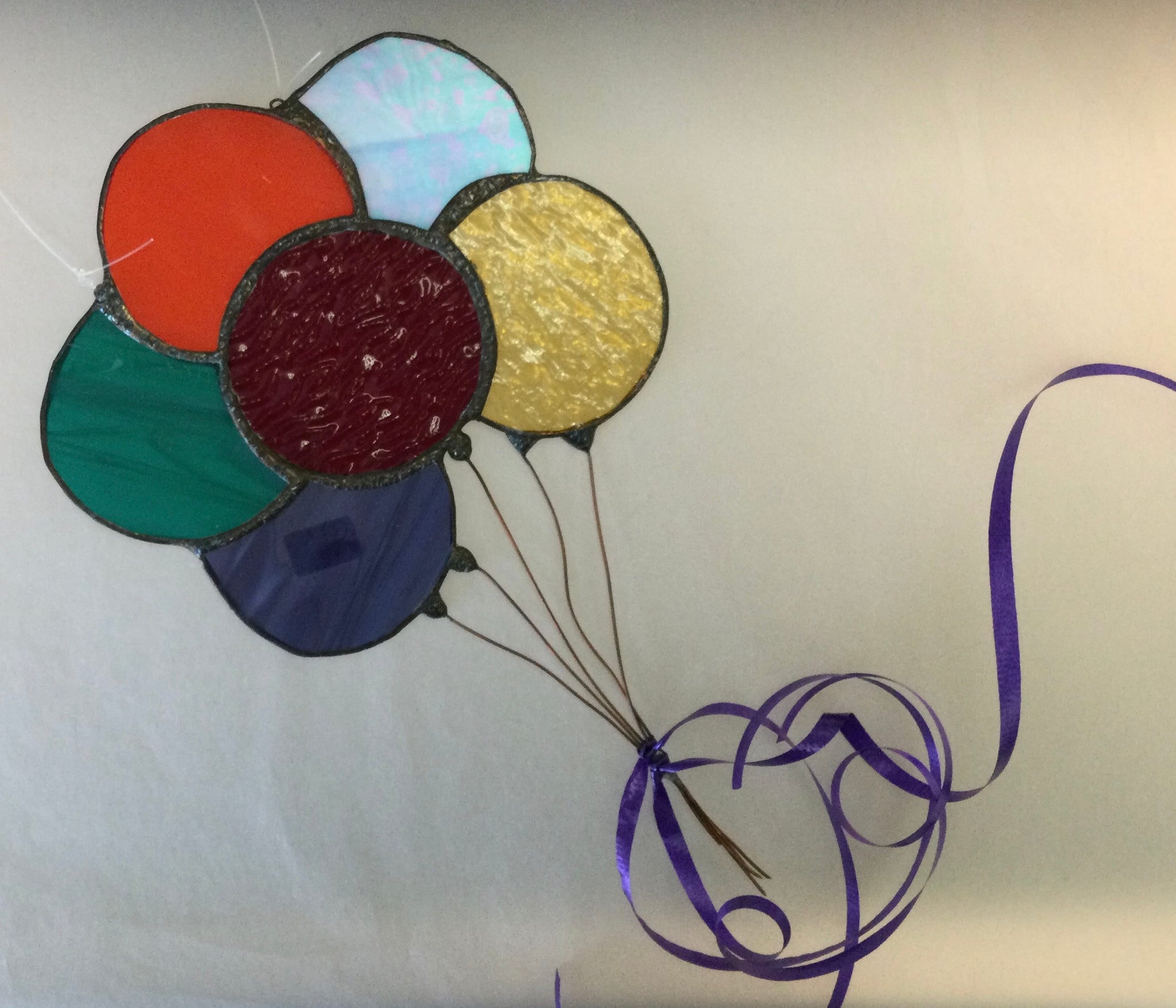 Stained glass balloons